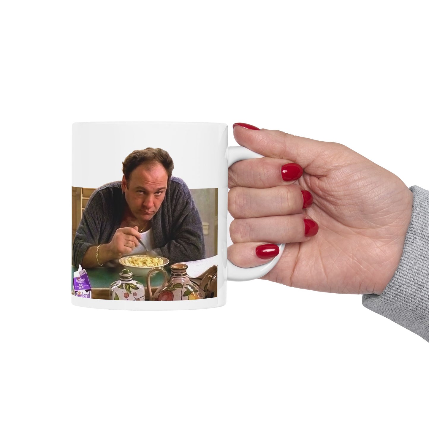 The Sopranos Tony Soprano Breakfast Coffee Mug (11oz, 15 oz)