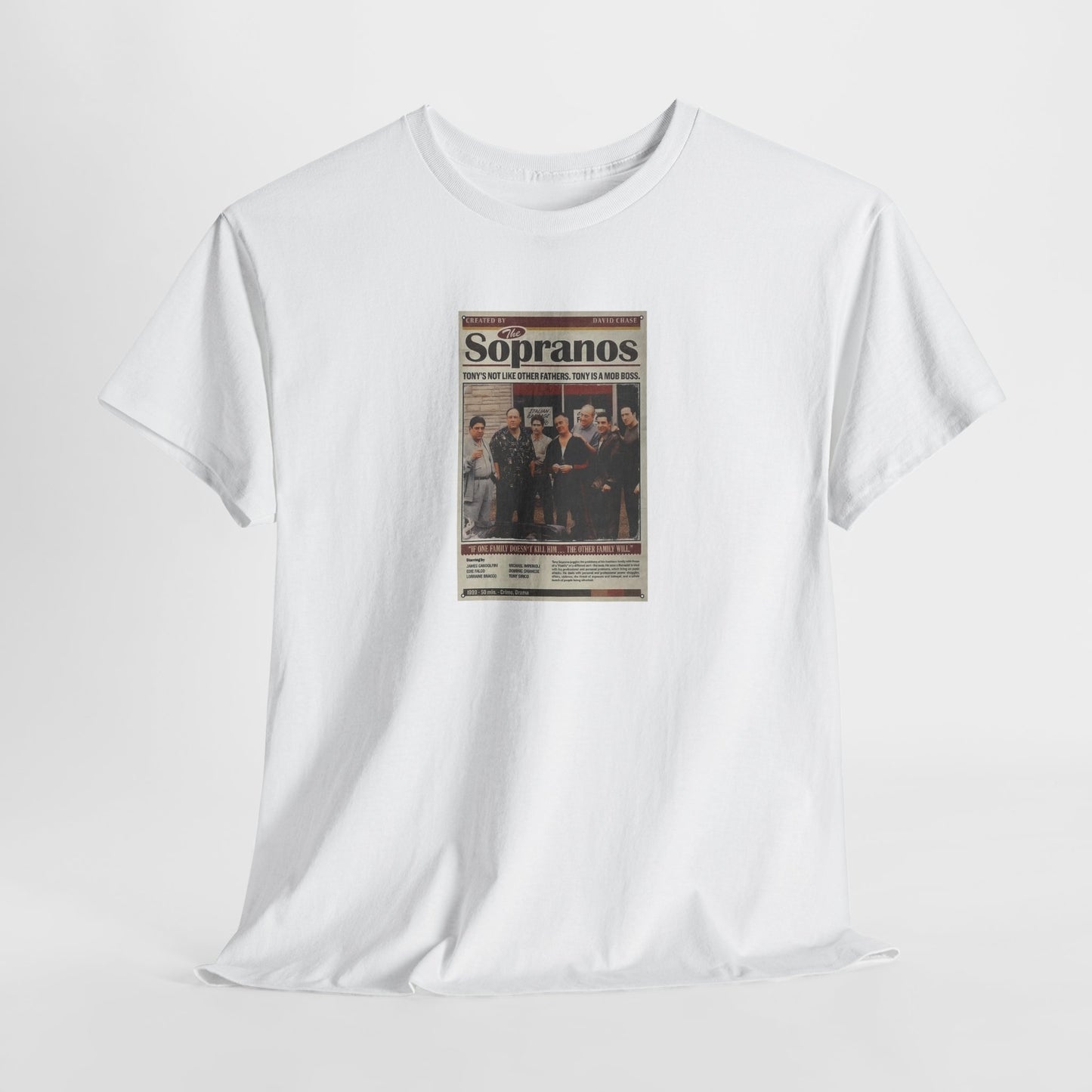 The Sopranos T-Shirt, Mafia Shirt, Tony Soprano, Christopher Moltisanti, Paulie Gualtieri, Silvio Dante, Dr. Melfi, Carmela, Bada Bing Tee