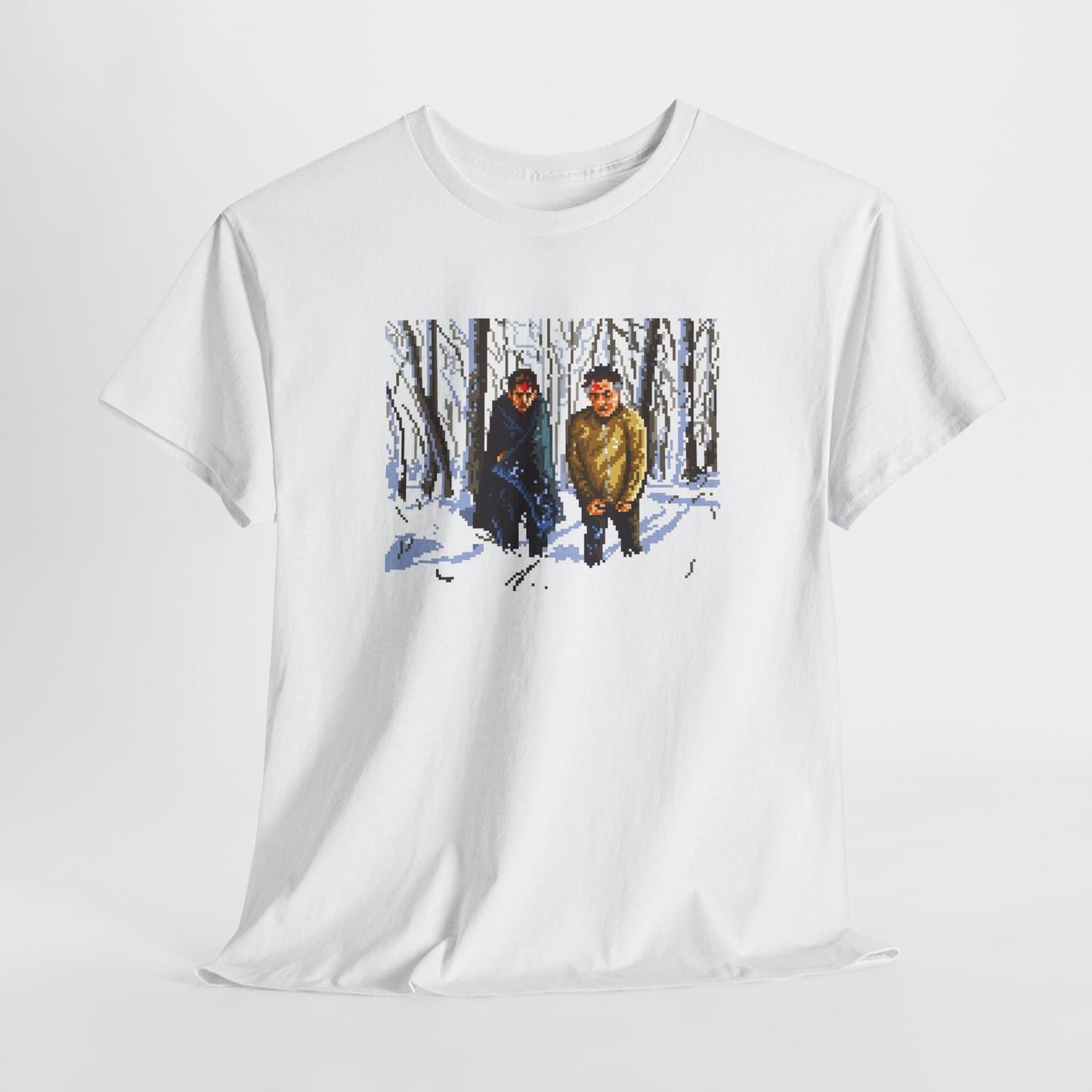 The Sopranos T-Shirt, Pine Barrens, Sopranos Pixel Art Shirt, Tony Soprano, Christopher Moltisanti, Paulie Gualtieri, Carmela, Bada Bing Tee