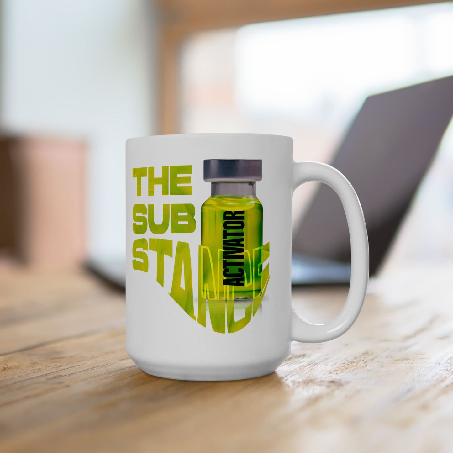 The Substance Mug, Substance Coffee Mug, Coffee Glass, Margaret Qualley, Demi Moore, Pump It Up, Activator Mug, Coffee Cup, 11oz, 15oz Mug
