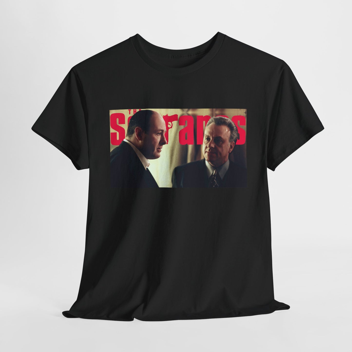 The Sopranos T-Shirt, James Gandolfini, Johnny Sack, Mafia, Tony Soprano, Christopher Moltisanti, Paulie Walnuts, Silvio, Carmela, Bada Bing
