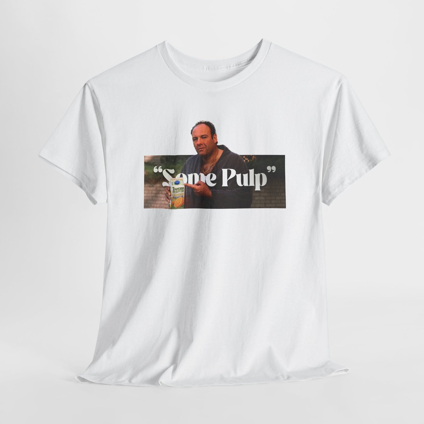 The Sopranos Some Pulp Shirt, Tony Soprano Some Pulp T-Shirt, Carmela Soprano Shirt, Tony Soprano Tee, Paulie Guaitieri, Gansters TV Show