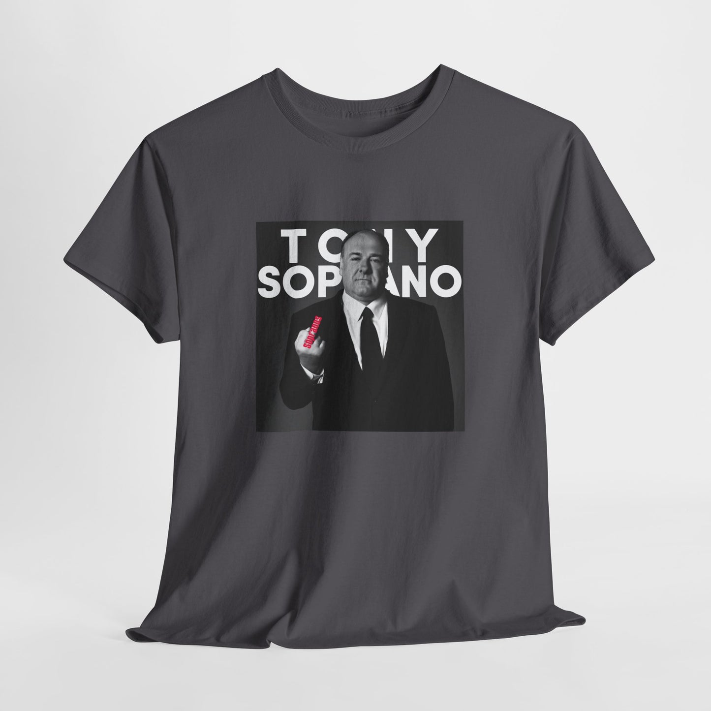 The Sopranos T-Shirt, James Gandolfini, Mafia, Tony Soprano, Christopher Moltisanti, Paulie Gualtieri, Silvio Dante, Carmela, Bada Bing