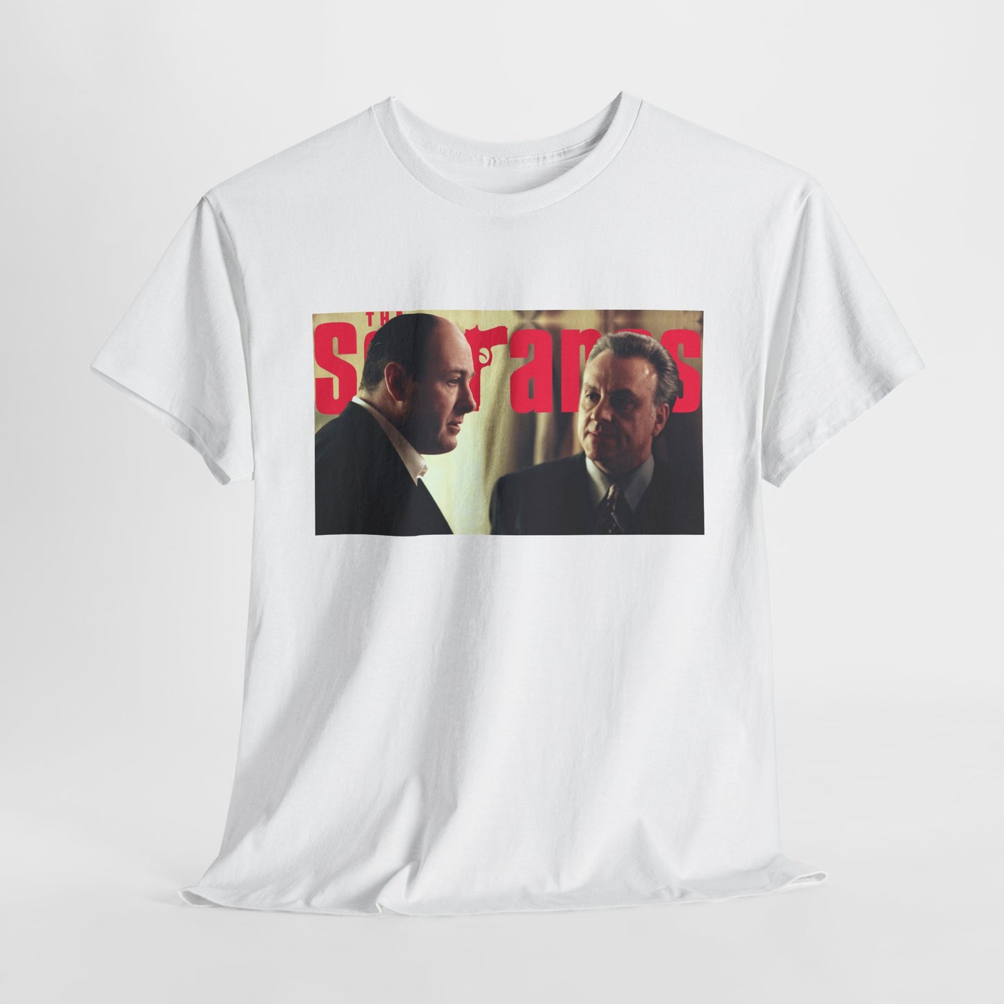 The Sopranos T-Shirt, James Gandolfini, Johnny Sack, Mafia, Tony Soprano, Christopher Moltisanti, Paulie Walnuts, Silvio, Carmela, Bada Bing