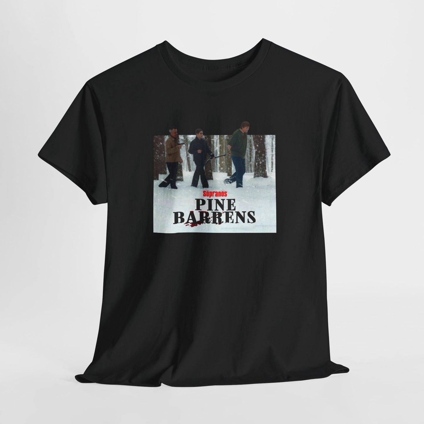The Sopranos T-Shirt, Pine Barrens, Mafia Shirt, Tony Soprano, Christopher Moltisanti, Paulie Gualtieri, Silvio Dante, Carmela, Bada Bing