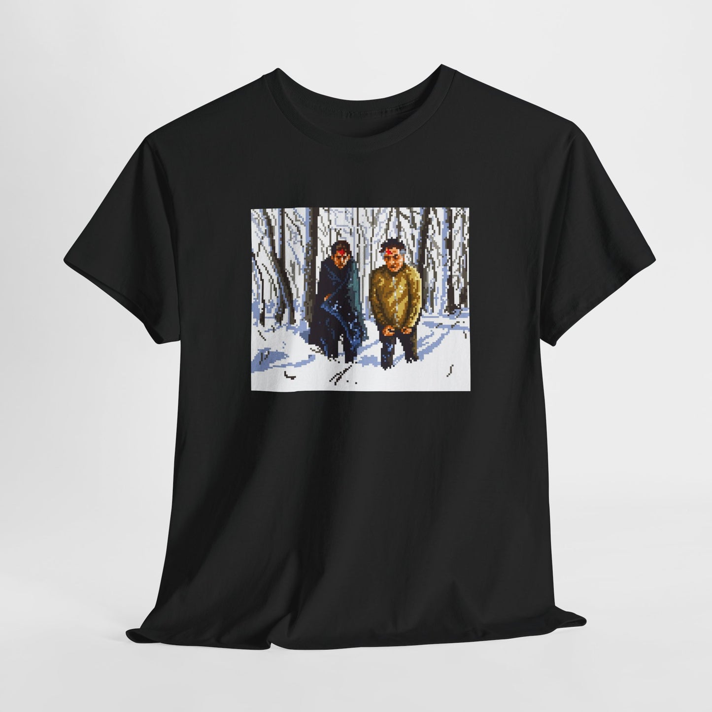 The Sopranos T-Shirt, Pine Barrens, Sopranos Pixel Art Shirt, Tony Soprano, Christopher Moltisanti, Paulie Gualtieri, Carmela, Bada Bing Tee