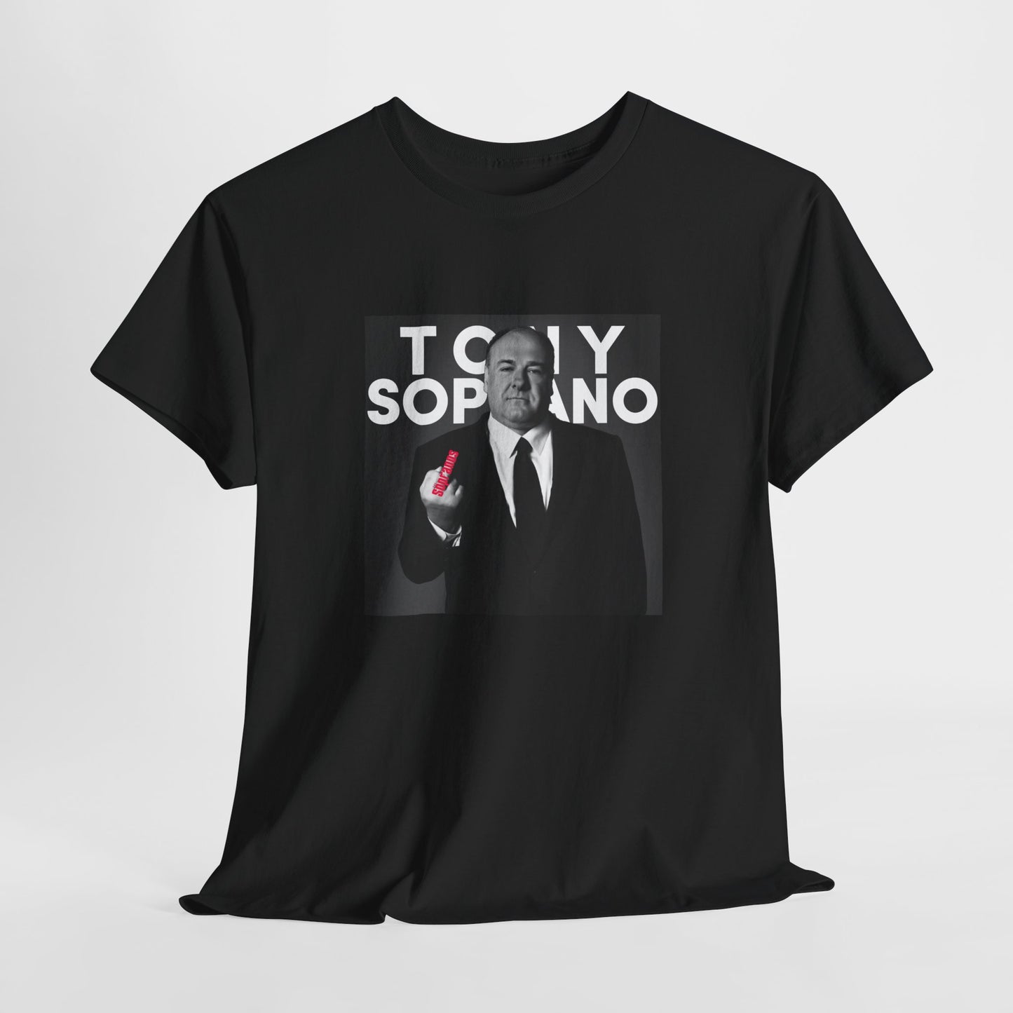 The Sopranos T-Shirt, James Gandolfini, Mafia, Tony Soprano, Christopher Moltisanti, Paulie Gualtieri, Silvio Dante, Carmela, Bada Bing