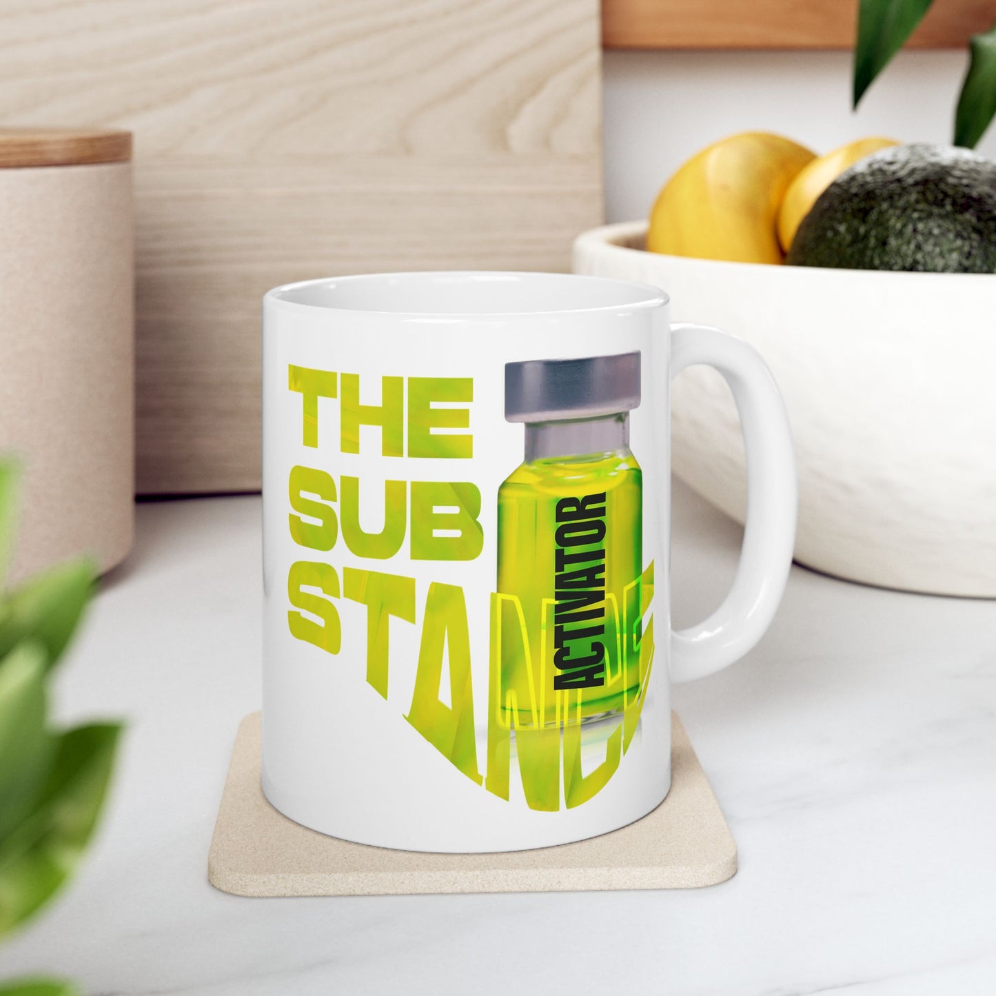 The Substance Mug, Substance Coffee Mug, Coffee Glass, Margaret Qualley, Demi Moore, Pump It Up, Activator Mug, Coffee Cup, 11oz, 15oz Mug