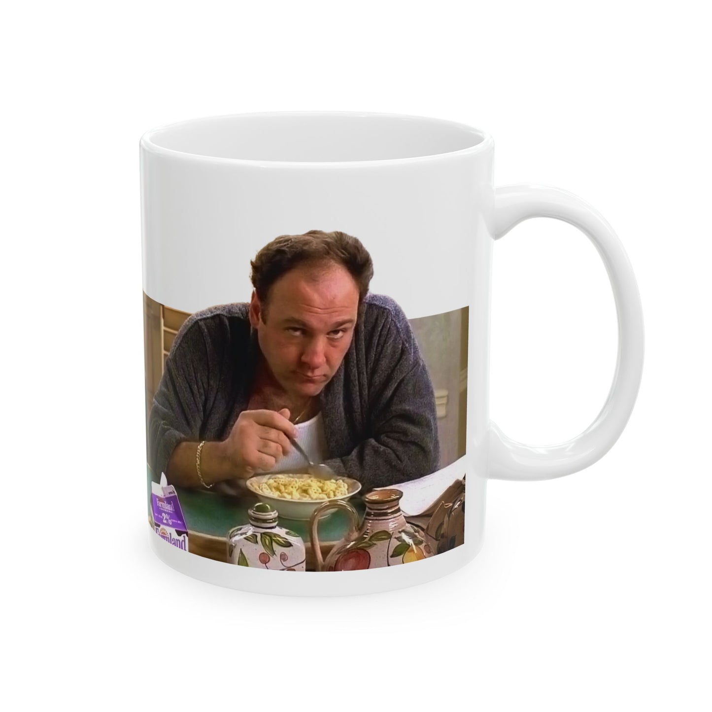 The Sopranos Tony Soprano Breakfast Coffee Mug (11oz, 15 oz)