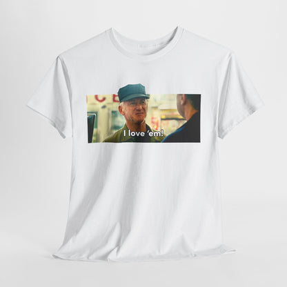 One Battle After Another T-Shirt, Sean Penn I Love Em Graphic Tee