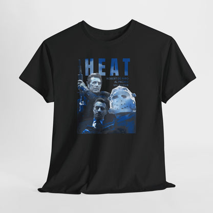 Heat (1995) Movie T-Shirt - Robert De Niro & Al Pacino Graphic Tee