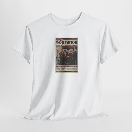 The Sopranos T-Shirt, Mafia Shirt, Tony Soprano, Christopher Moltisanti, Paulie Gualtieri, Silvio Dante, Dr. Melfi, Carmela, Bada Bing Tee