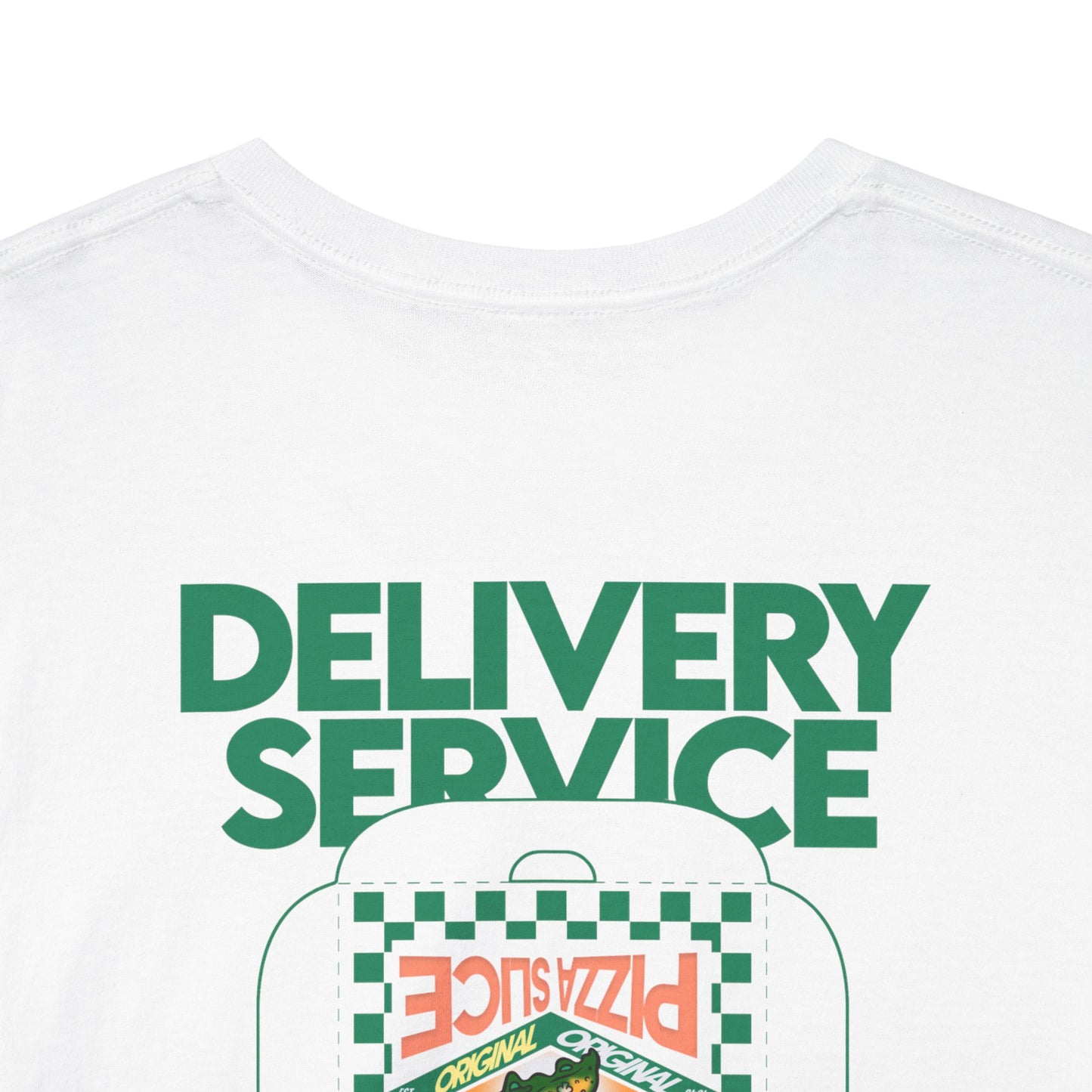 Pizza Delivery Service T-Shirt | Boxy Delivery Service Tee