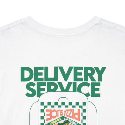 Pizza Delivery Service T-Shirt | Boxy Delivery Service Tee