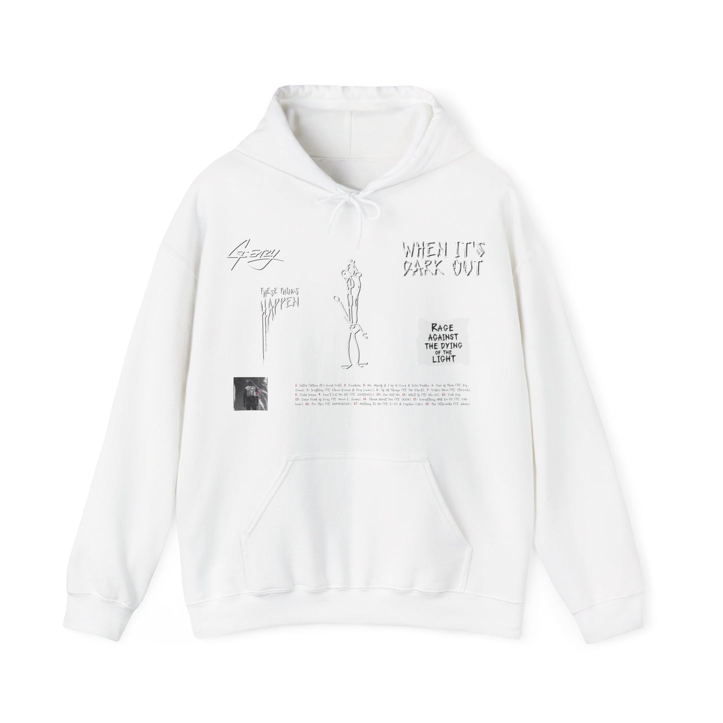 G-Eazy When It's Dark Out Hoodie | G Eazy Album Hoodie
