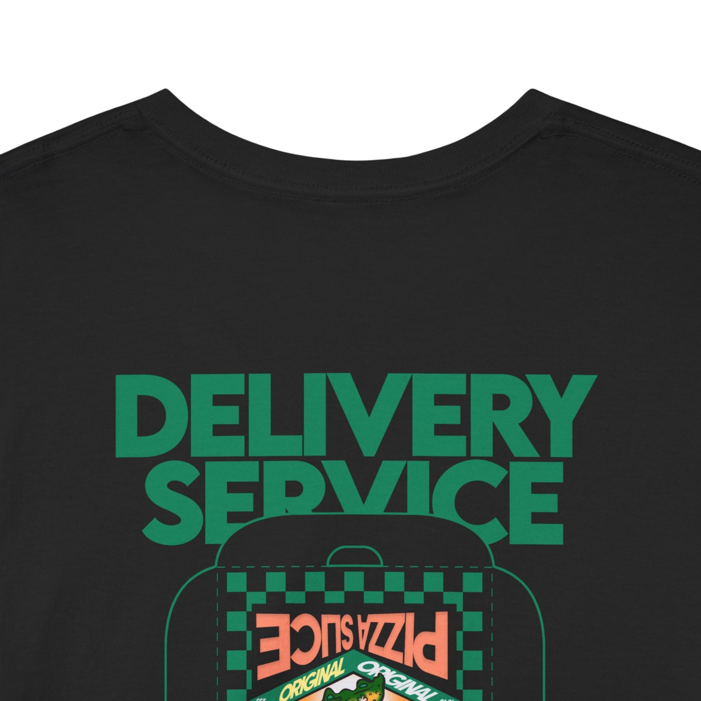 Pizza Delivery Service T-Shirt | Boxy Delivery Service Tee