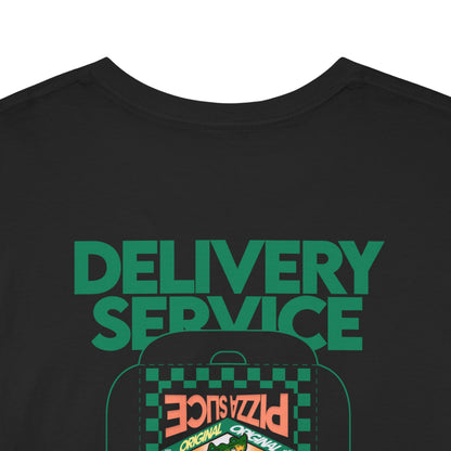 Pizza Delivery Service T-Shirt | Boxy Delivery Service Tee