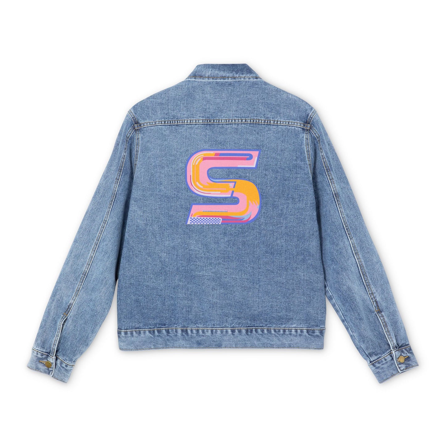 The Substance Sue Jacket Coat, Substance Denim Jacket, The Substance Shirt, Demi Moore, Margaret Qualley, Substance Sue Pink Denim Jacket