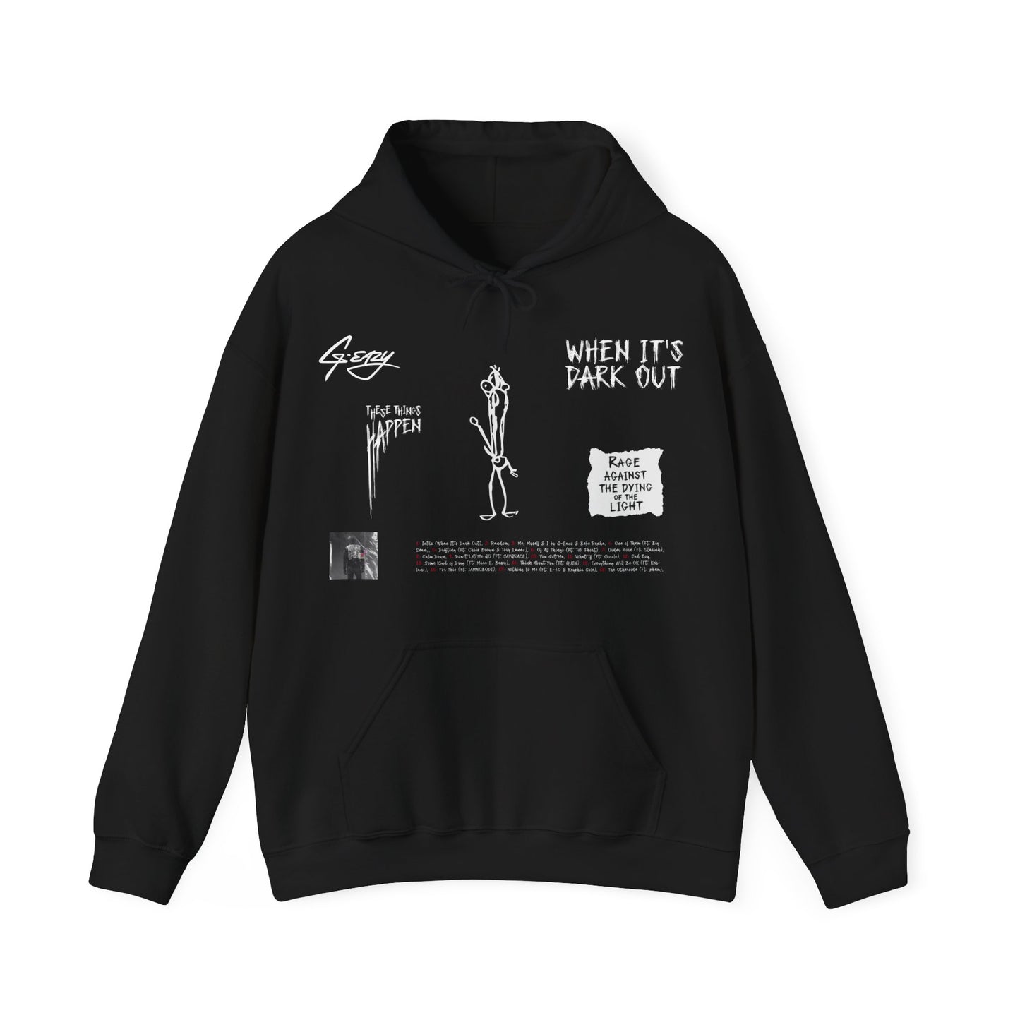 G-Eazy When It's Dark Out Hoodie | G Eazy Album Hoodie