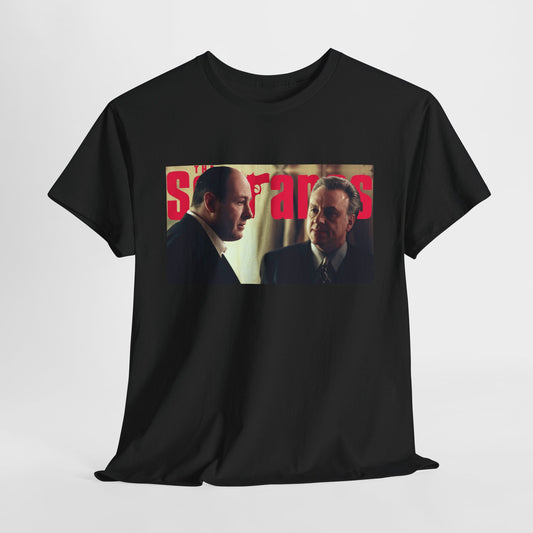 The Sopranos T-Shirt, James Gandolfini, Johnny Sack, Mafia, Tony Soprano, Christopher Moltisanti, Paulie Walnuts, Silvio, Carmela, Bada Bing