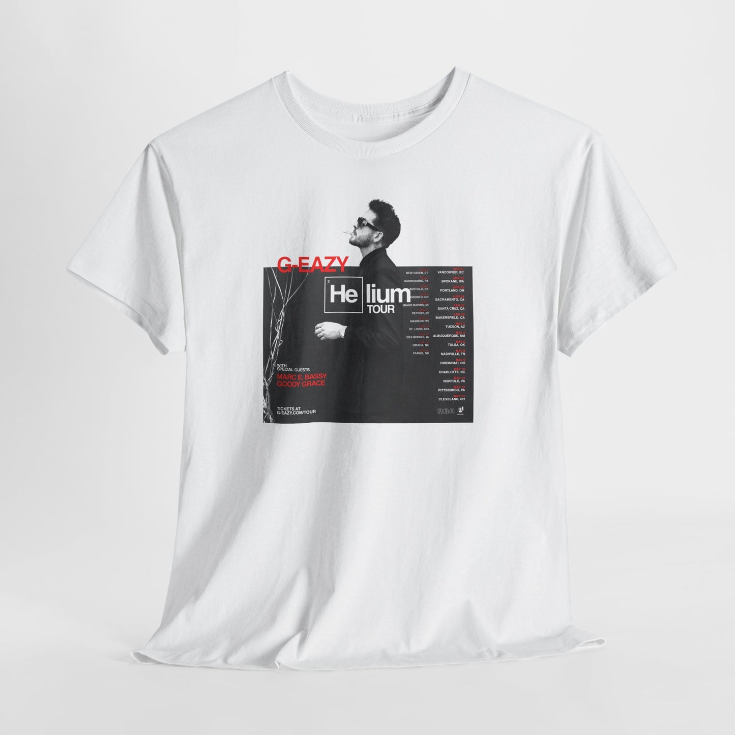 G-Eazy T-Shirt | G-Eazy Helium Album T-Shirt