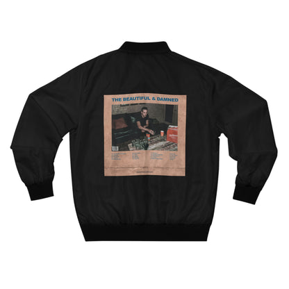 G-Eazy The Beautiful & Damned Black Bomber Jacket | G Eazy Album Jacket