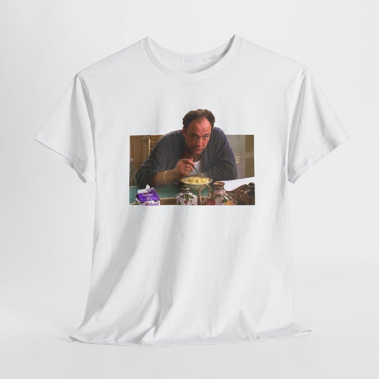 Tony Soprano Breakfast Shirt, The Sopranos Shirt, James Gandolfini, Carmela Soprano, Paulie Gualtieri, Christopher Moltisanti, Sopranos Tee