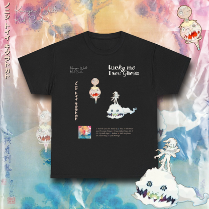 Kids See Ghosts T-Shirt | Kanye West T-Shirt, Kid Cudi Graphic Tee