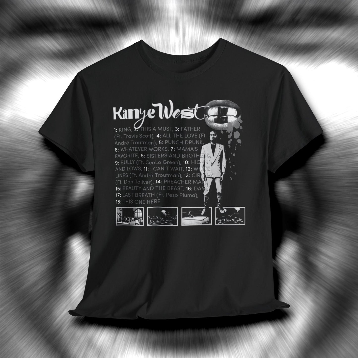 Kanye West T-Shirt | Bully Album Graphic Tee