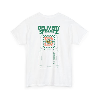 Pizza Delivery Service T-Shirt | Boxy Delivery Service Tee
