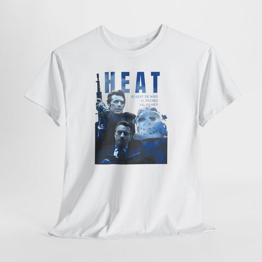 Heat (1995) Movie T-Shirt - Robert De Niro & Al Pacino Graphic Tee