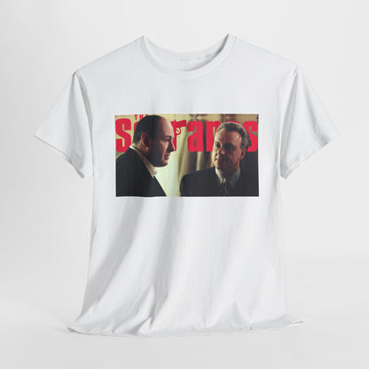 The Sopranos T-Shirt, James Gandolfini, Johnny Sack, Mafia, Tony Soprano, Christopher Moltisanti, Paulie Walnuts, Silvio, Carmela, Bada Bing