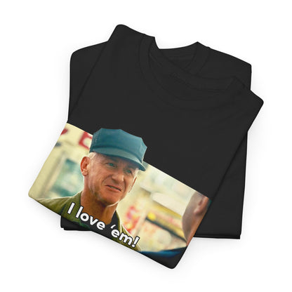 One Battle After Another T-Shirt, Sean Penn I Love Em Graphic Tee