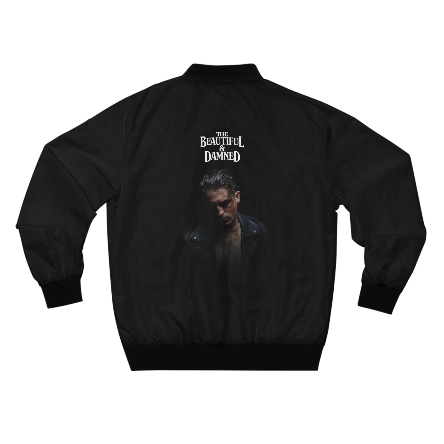 G-Eazy The Beautiful & Damned Black Bomber Jacket | G Eazy Album Jacket