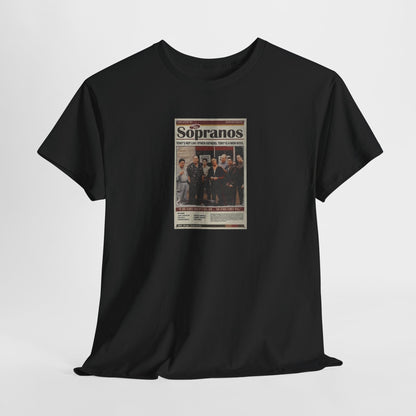 The Sopranos T-Shirt, Mafia Shirt, Tony Soprano, Christopher Moltisanti, Paulie Gualtieri, Silvio Dante, Dr. Melfi, Carmela, Bada Bing Tee