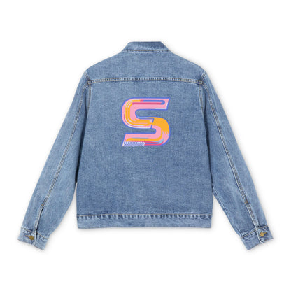 The Substance Denim Jacket | Margaret Qualley Sue Graphic Jean Jacket