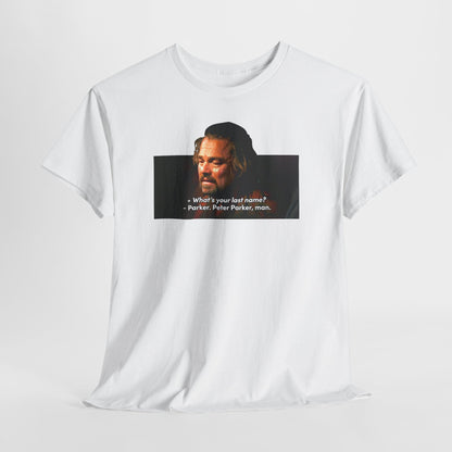 One Battle After Another T-Shirt, Leonardo DiCaprio Peter Parker Graphic Tee